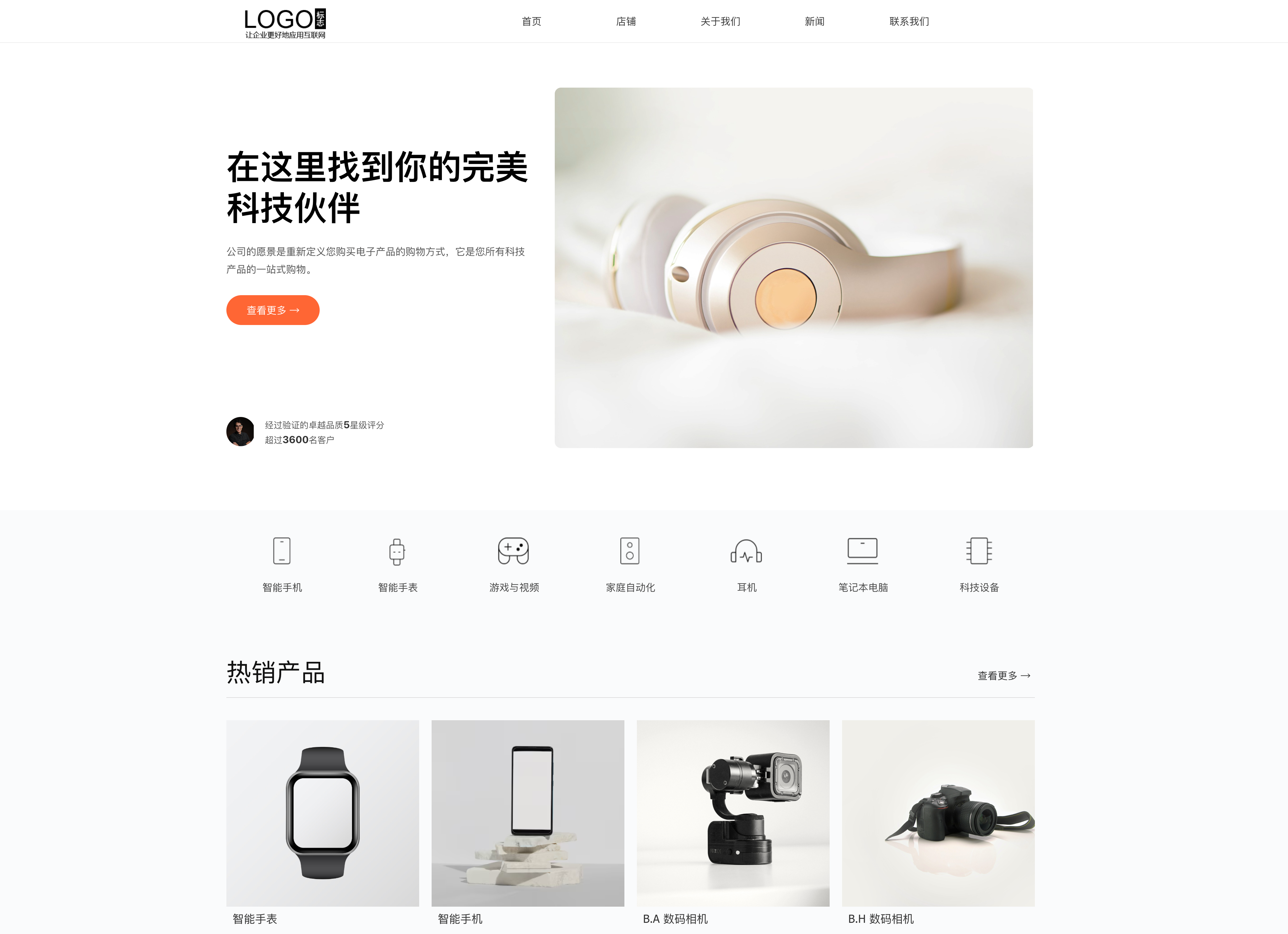 Preview of the Electronics & Digital Templates